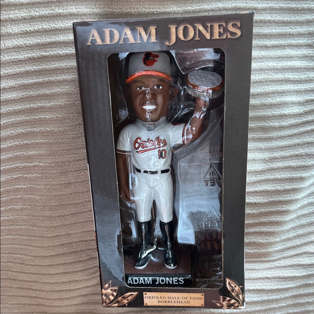 MLB Orioles Hall of Fame Bobblehead Adam Jones - SGA 2025; NIB; NEW